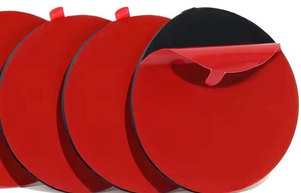 3-Pack 56mm/2.2-inch Heavy Duty Heat Resistant Adhesive Pads Replacement for Das